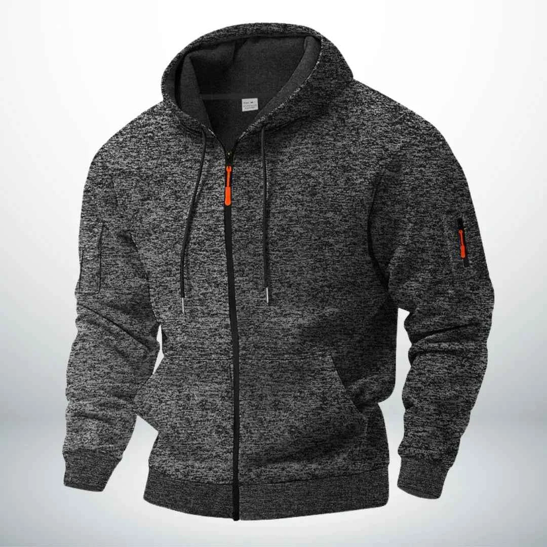Fleecejacke mit Reißverschluss für Herren – Lang anhaltende Wärme und bequeme Passform