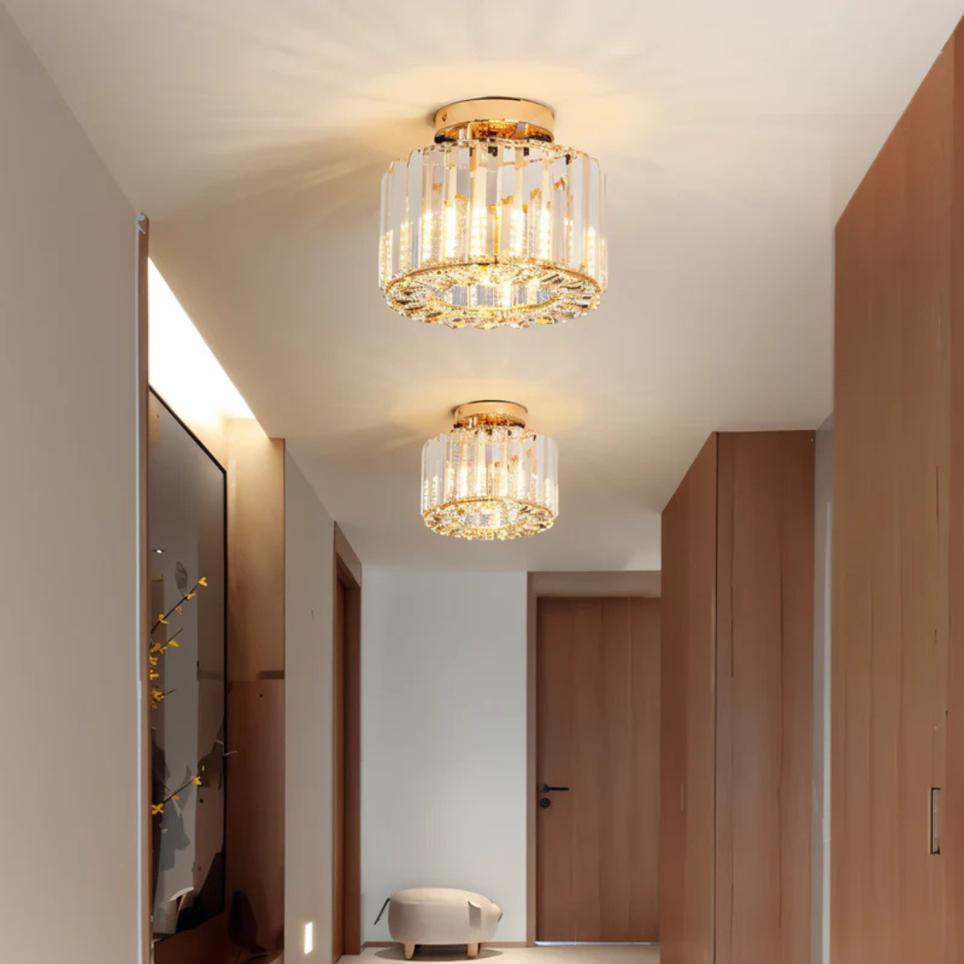 Cryst - Luxus Kristall Deckenleuchte für elegante und strahlende Raumbeleuchtung