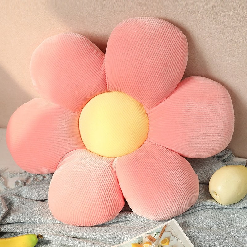 Aureara - Elegantes blumenförmiges Dekokissen für stilvolle Dekoration