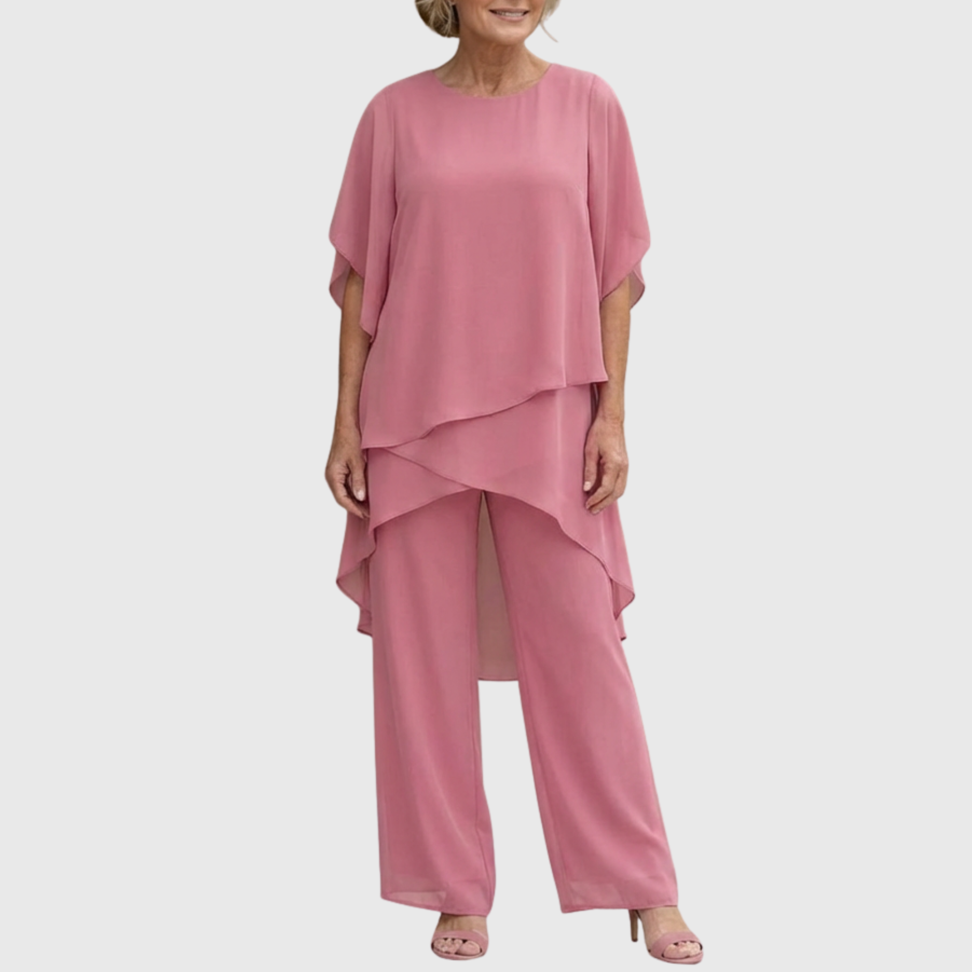 ELARA | Fließendes Palazzo-Set für eleganten Komfort und Stil