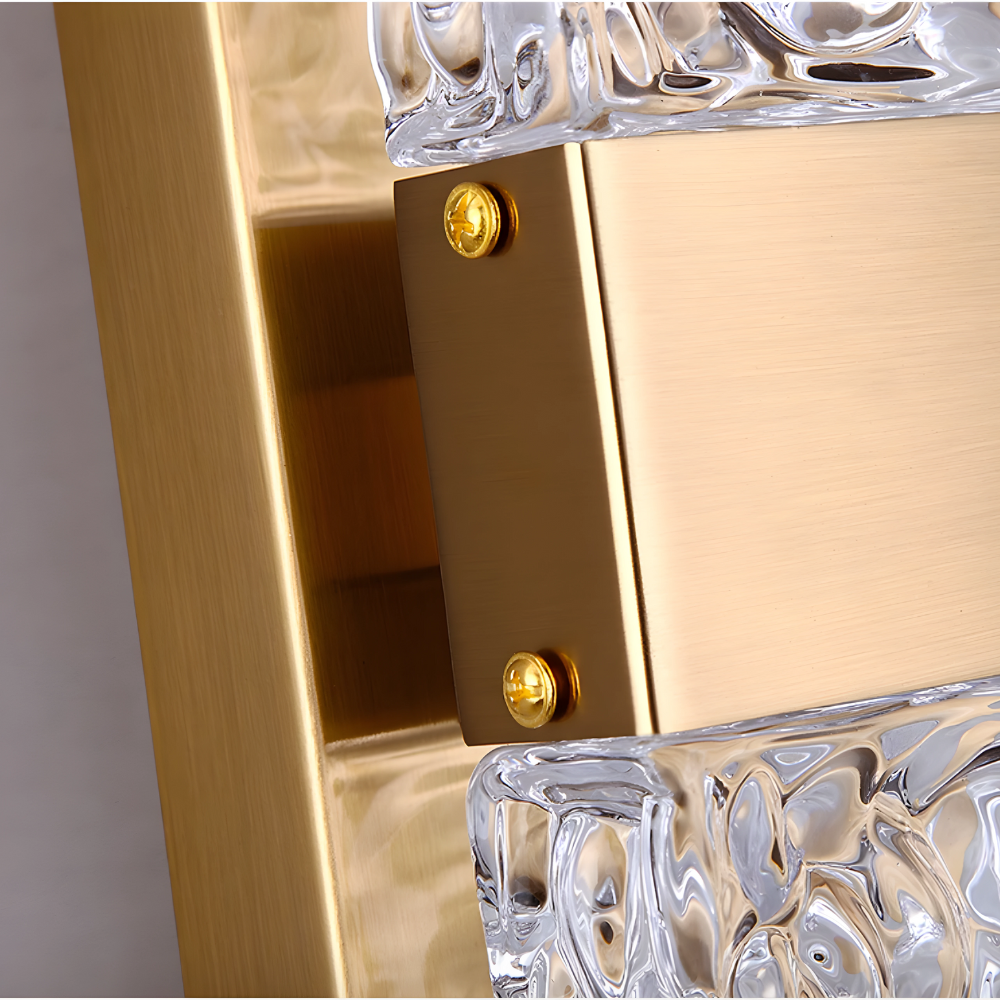 AuraCrystal – Elegante moderne Kristall-Wandlampe