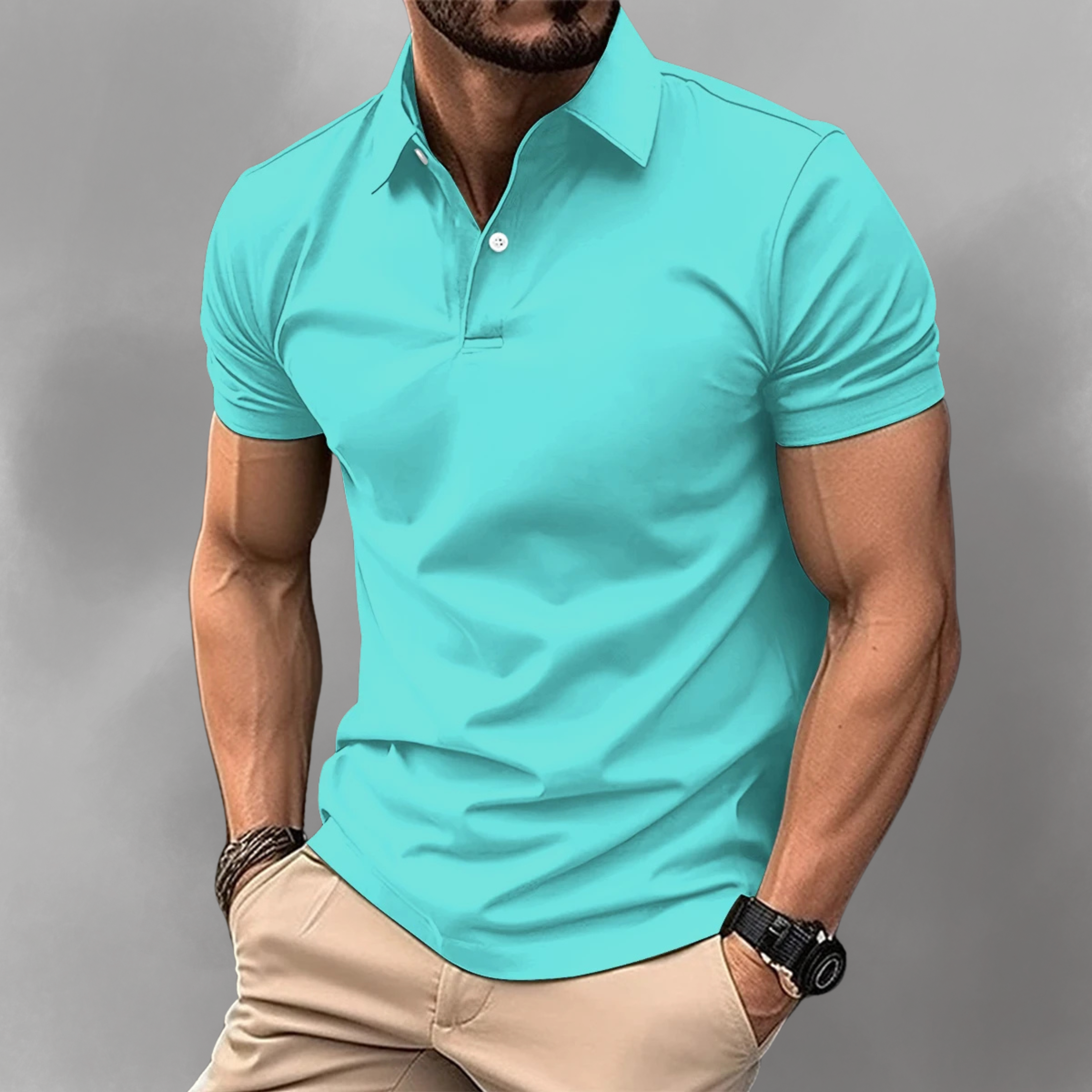 Klassisches Herren-Poloshirt