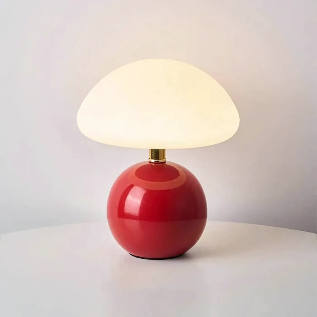 Photis - Moderne elegante Pilz LED-Tischlampe für eine stilvolle Atmosphäre