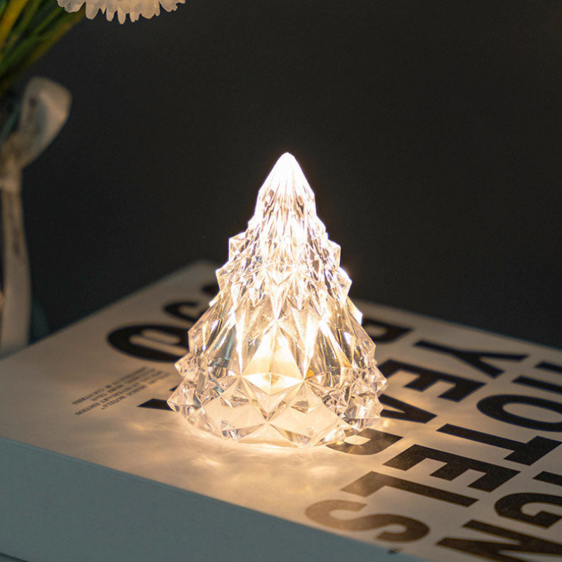 FestiveLite - Weihnachtsbaum-ABS LED-Nachtlampe mit festlicher Weihnachtsstimmung