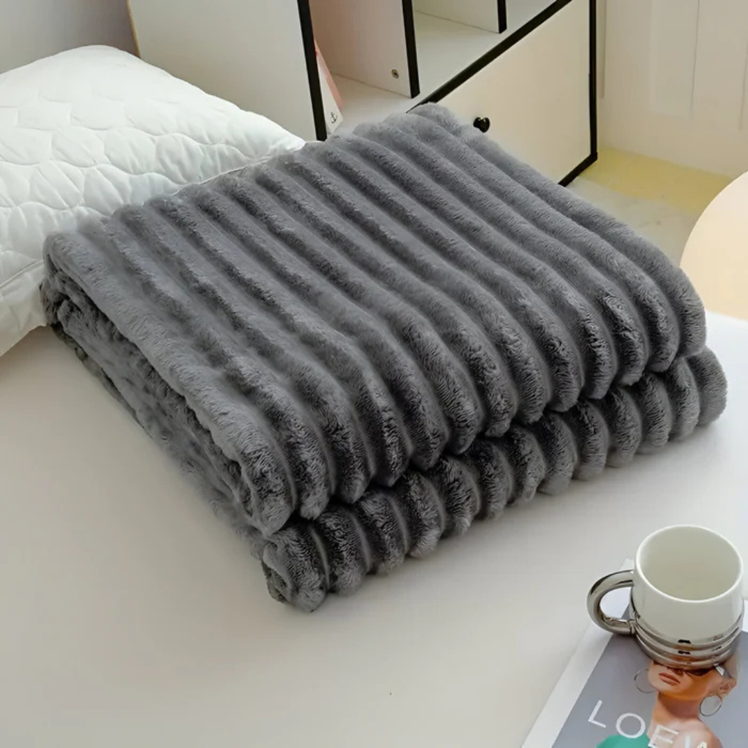 Luxuriöses Plüsch-Tuch Cera – Weicher, eleganter Griff