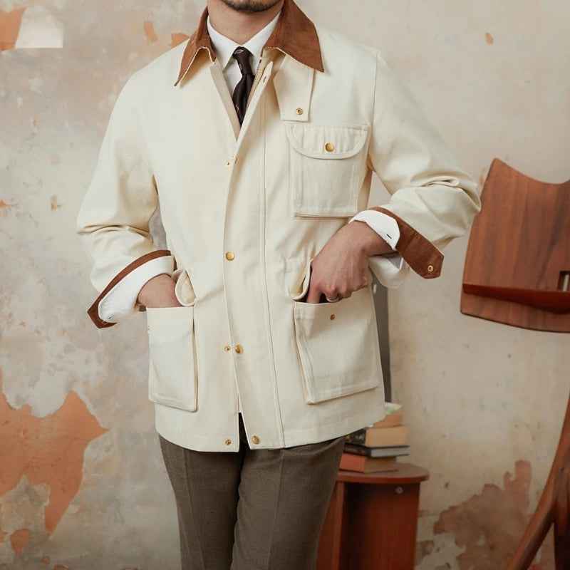 Elegante und warme Strickjacke mit Fischmuster in Oseille