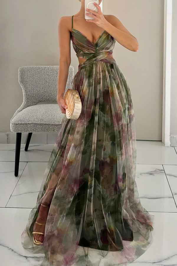 Ava: Elegantes Maxikleid für mühelosen Glamour