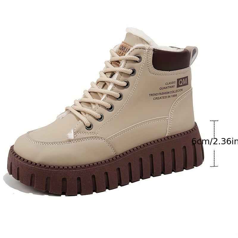 Celestine - Gemütliche, warme, stilvolle gefütterte Sneaker für ganztägigen Tragekomfort