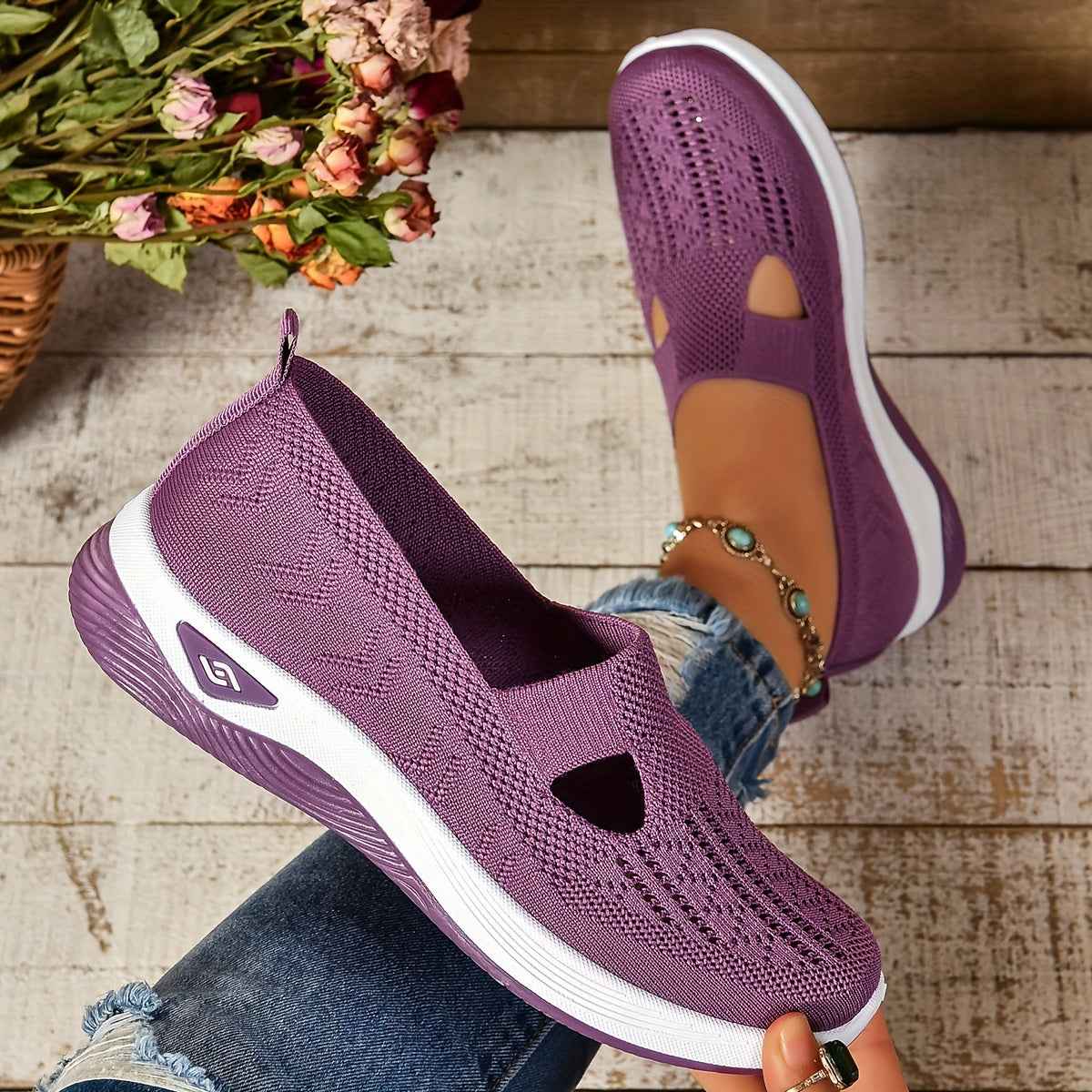 Poppy orthopädische Slip-On-Schuhe für ganztägigen Tragekomfort