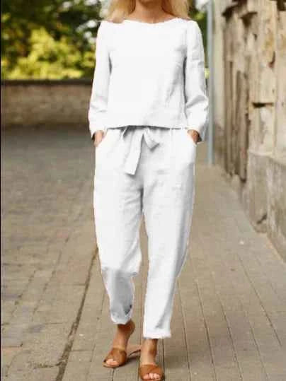 Lässiges und elegantes 2-teilige Set für einen unvergleichlichen Stil