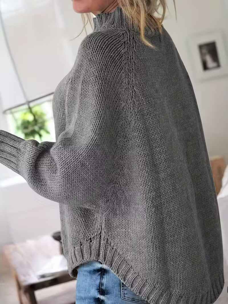 PAMELLA – Oversized-Kordelstrickpullover für einen bequemen und eleganten Stil