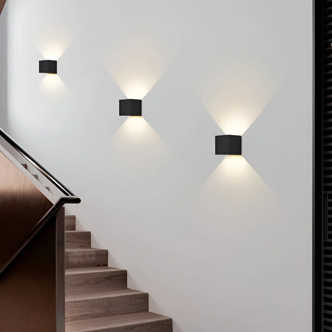Xyva - Elegante skandinavische LED-Wandlampe für modernen Einrichtungsstil