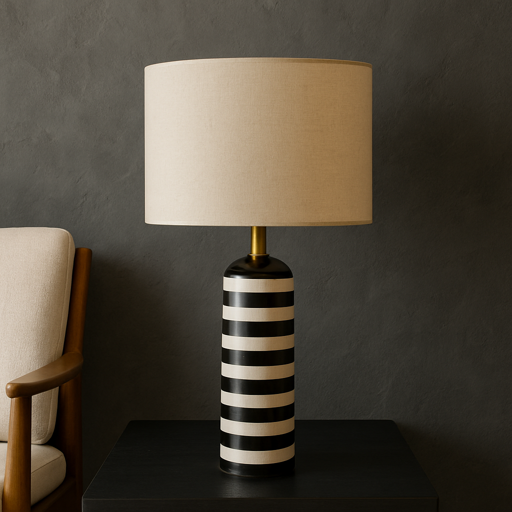 Florentha - Luxuriöse Marmor-Tischlampe für elegante Beleuchtung