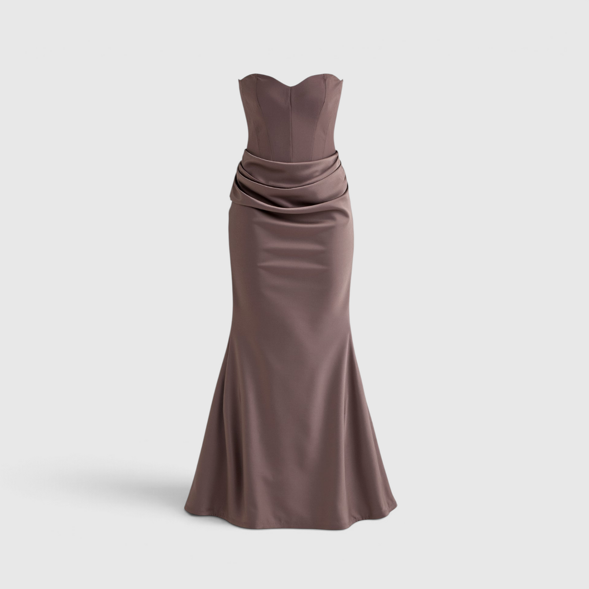 Damen Säulen-Maxikleid - Elegantes Hochzeitsgast-Kleid