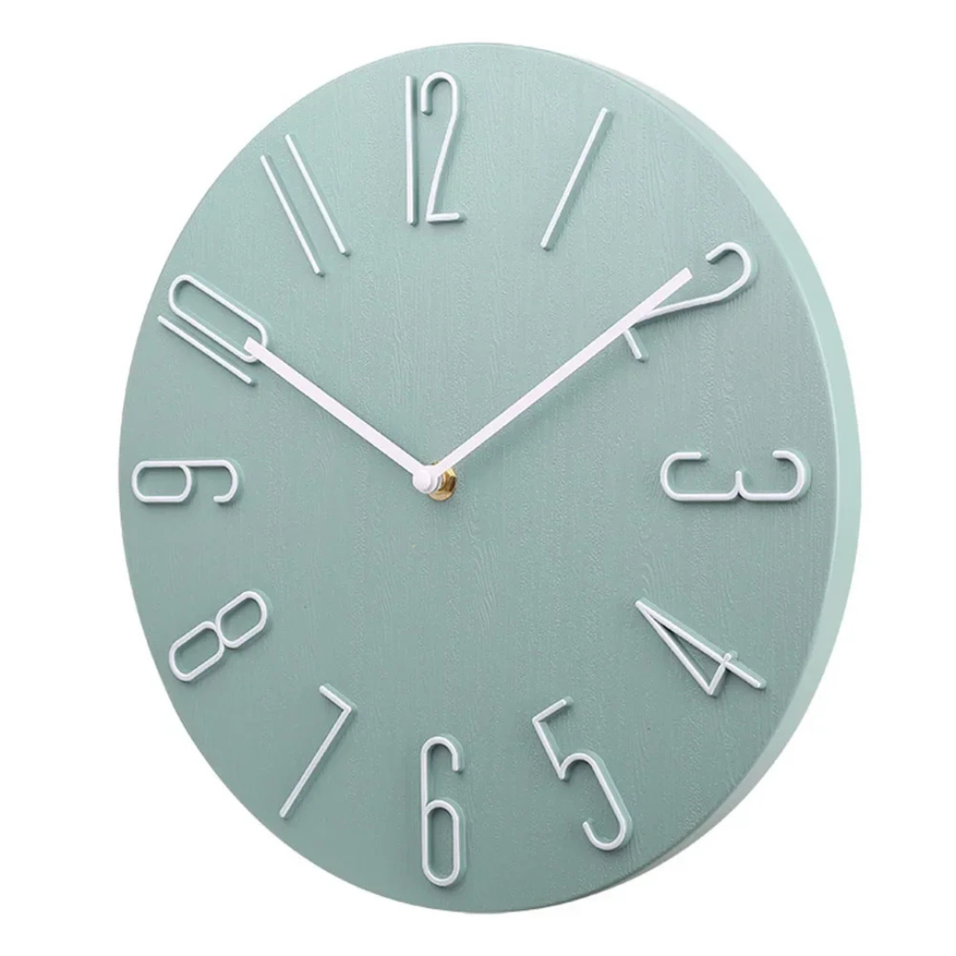 Kiklos – Moderne Wanduhr mit Fröhlichem Buntem Design für einen Stilvollen Raumakzent