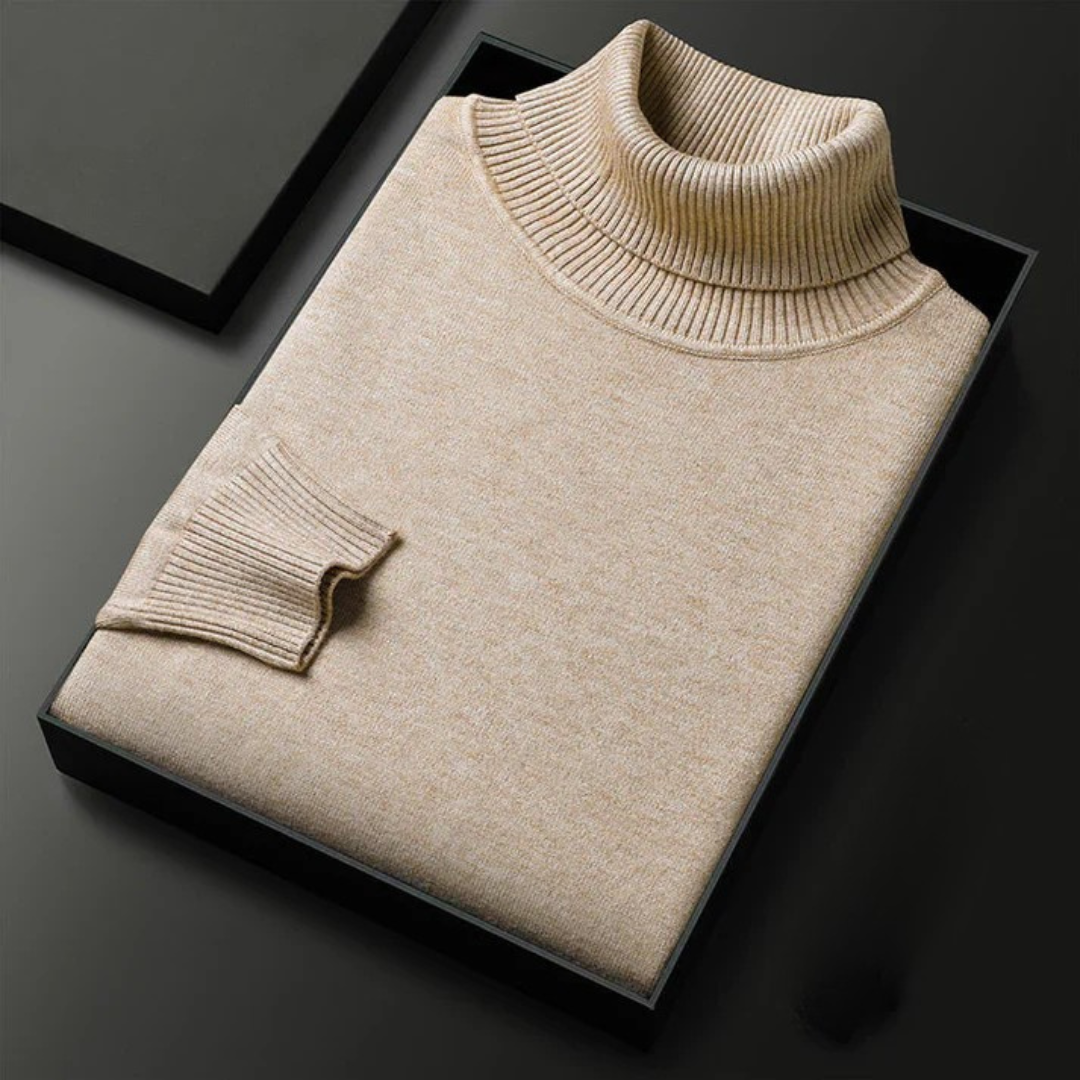 Monte Carlo Luxe Kaschmir-Rollkragenpullover Damen