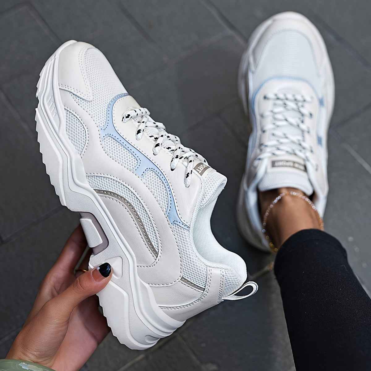 Thalia – Trendy Platform Chunky Sneakers