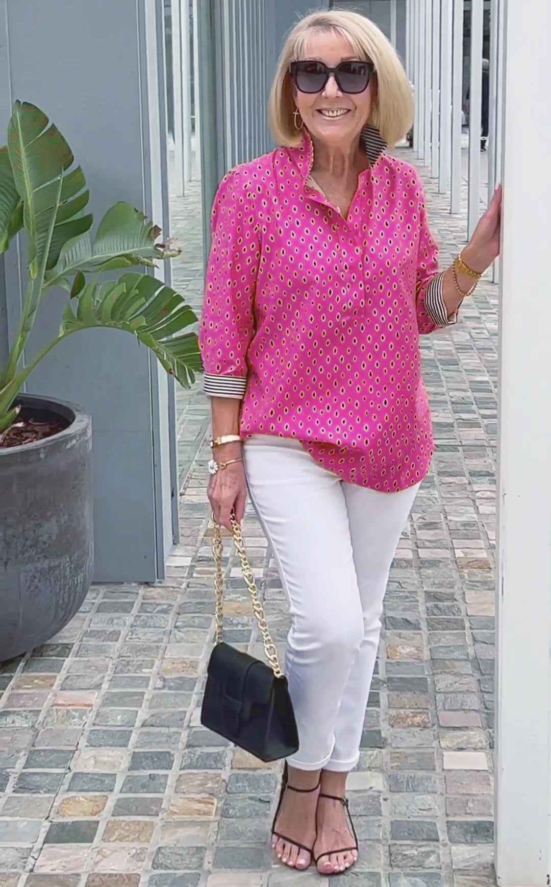 Elegantes Zweiteiliger Serene Stil Ensemble