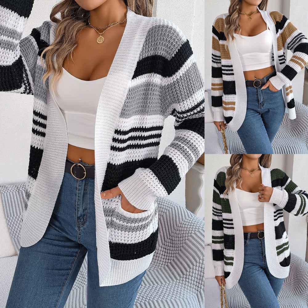 iley Cozy Cardigan with Modern Silhouette