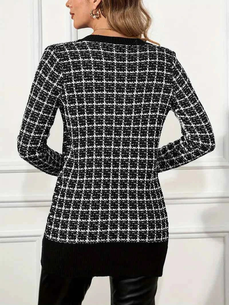 Elegant Long Sleeve Cardigan
