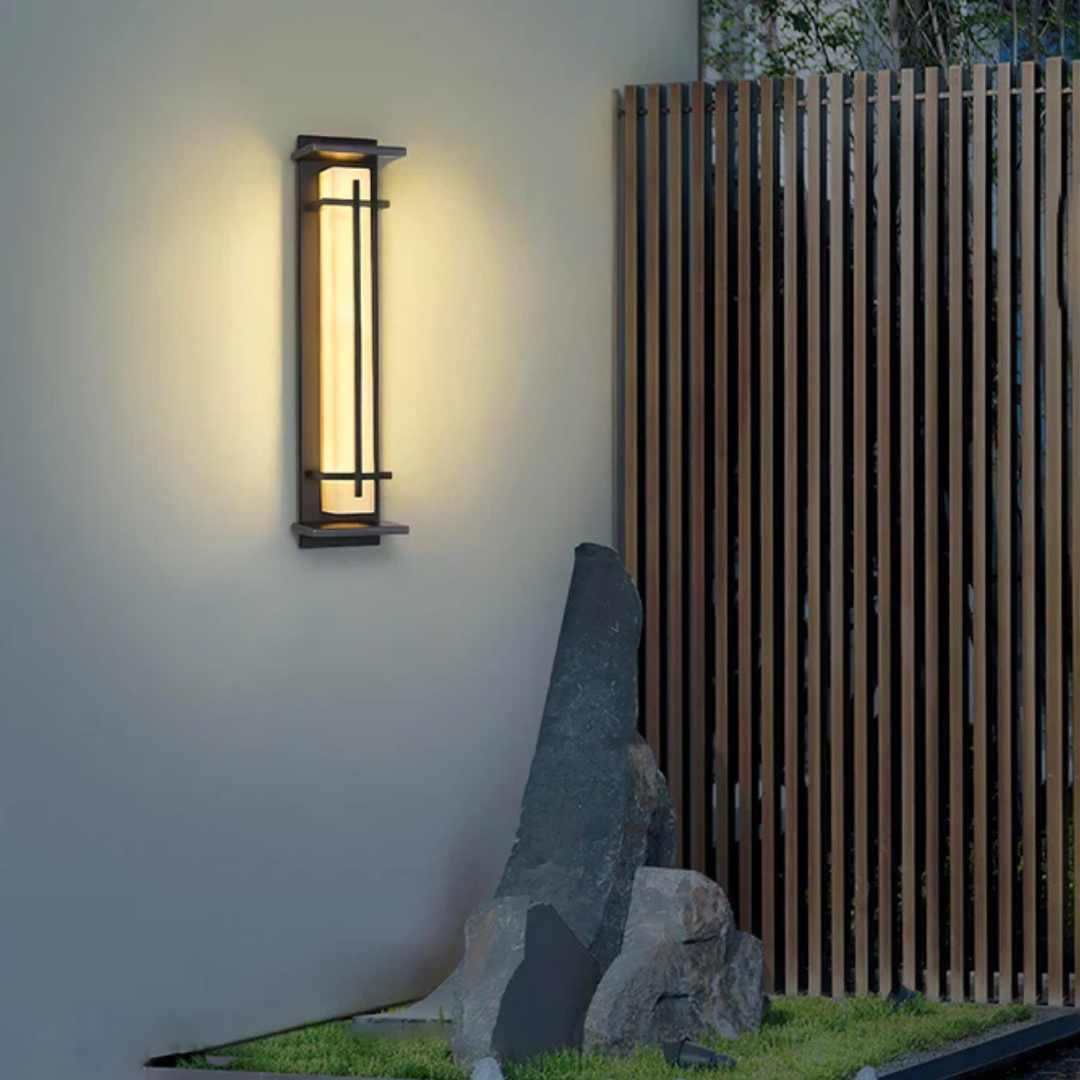 Aurora - Schlanke moderne LED-Außenwandlampe für elegante Beleuchtung