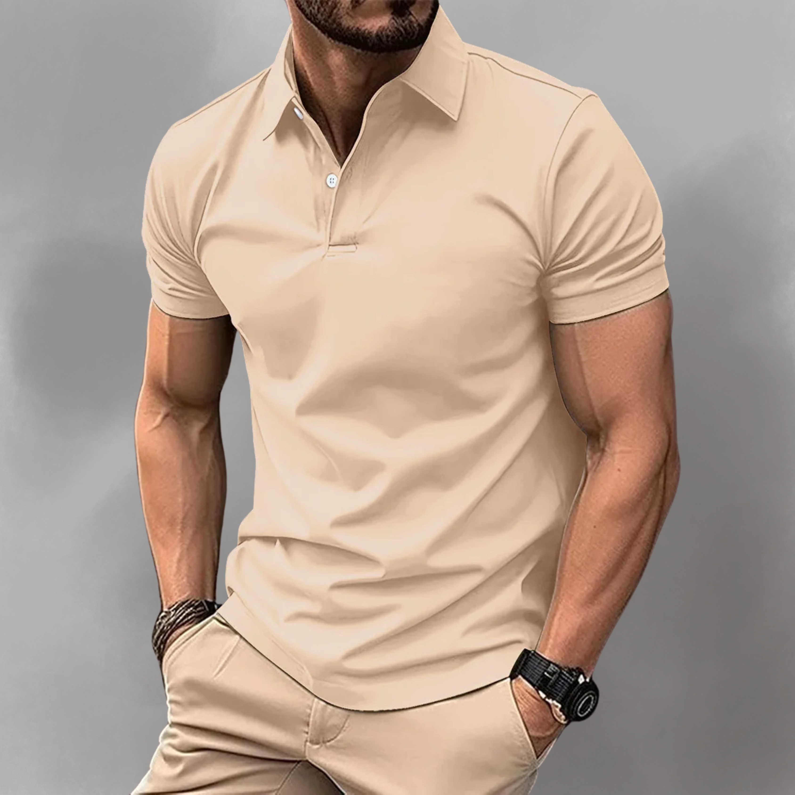 Klassisches Herren-Poloshirt