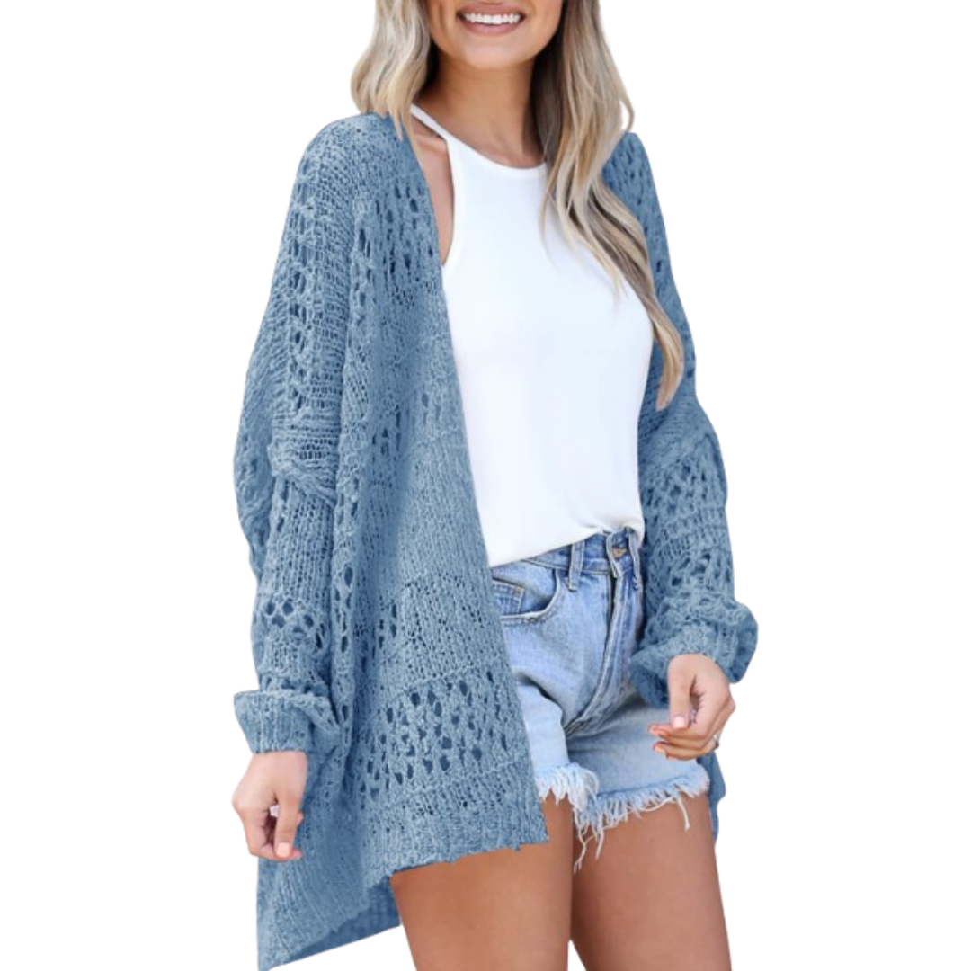 ARIZELA™ Leichter, oversize Boho-Sommercardigan – Mühelos chic und luftig