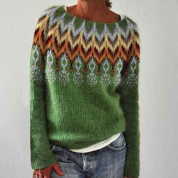 Stilvoller Damen-Strickpullover für einen eleganten Look