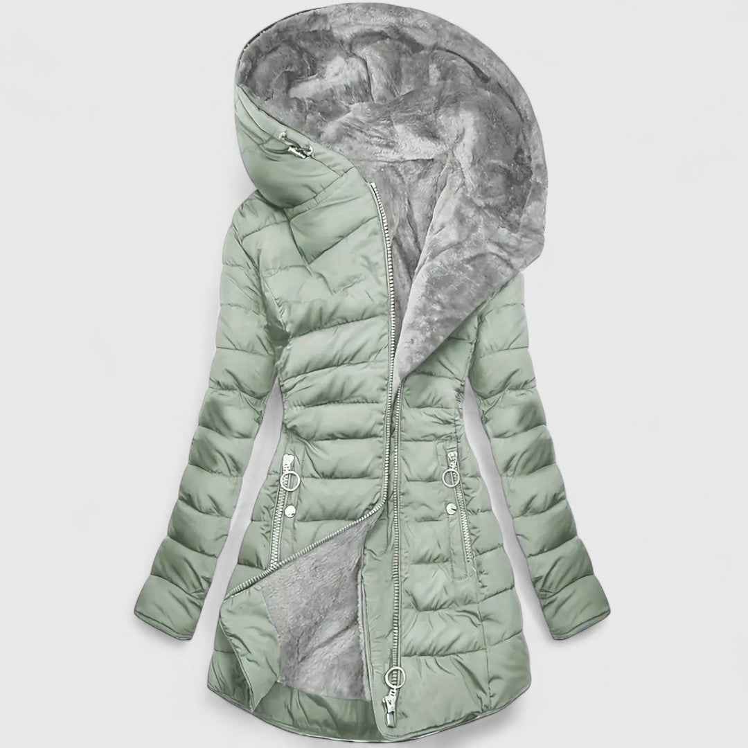 Jagoda – gemütliche, warme Kapuzenjacke