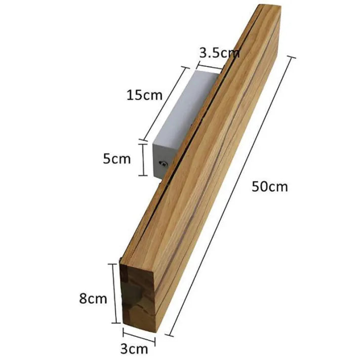 Wandlampe WoodCrack – Fügen Sie Ihrer Dekoration einen Hauch natürlichen Charmes hinzu