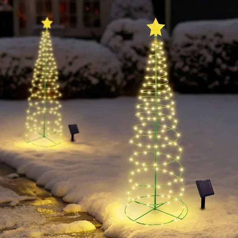 Brightree - Solar-Lichterketten mit Weihnachtsbeleuchtung für magische Räume