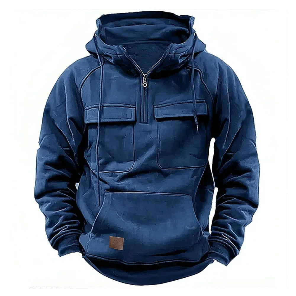 Taktischer Hoodie für Männer, Militär- und Urbanstil Kleidung