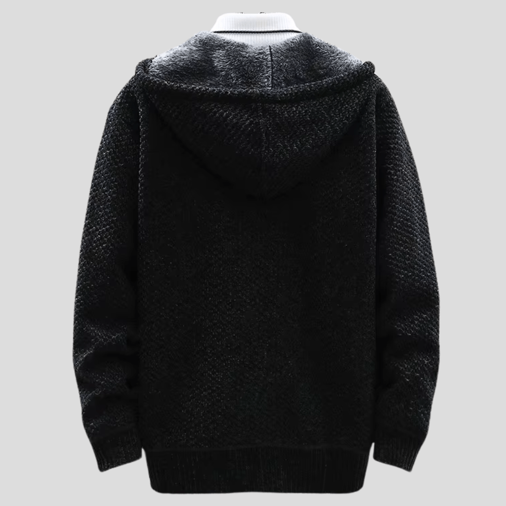 Lorent™ | Premium-Thermo-Strickhoodie: weiche Wärme und überlegener Tragekomfort