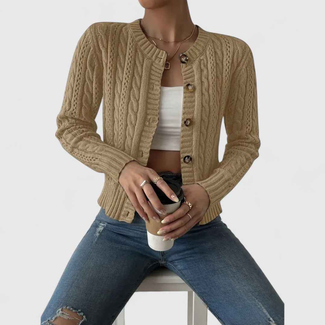 Elena – Eleganter trendiger Cardigan für einen schicken Look