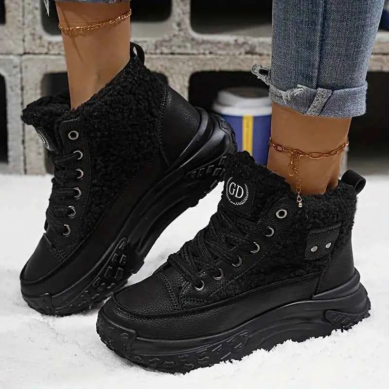 Maureen – Schicke plüschgefütterte Stiefeletten für den Alltagslook