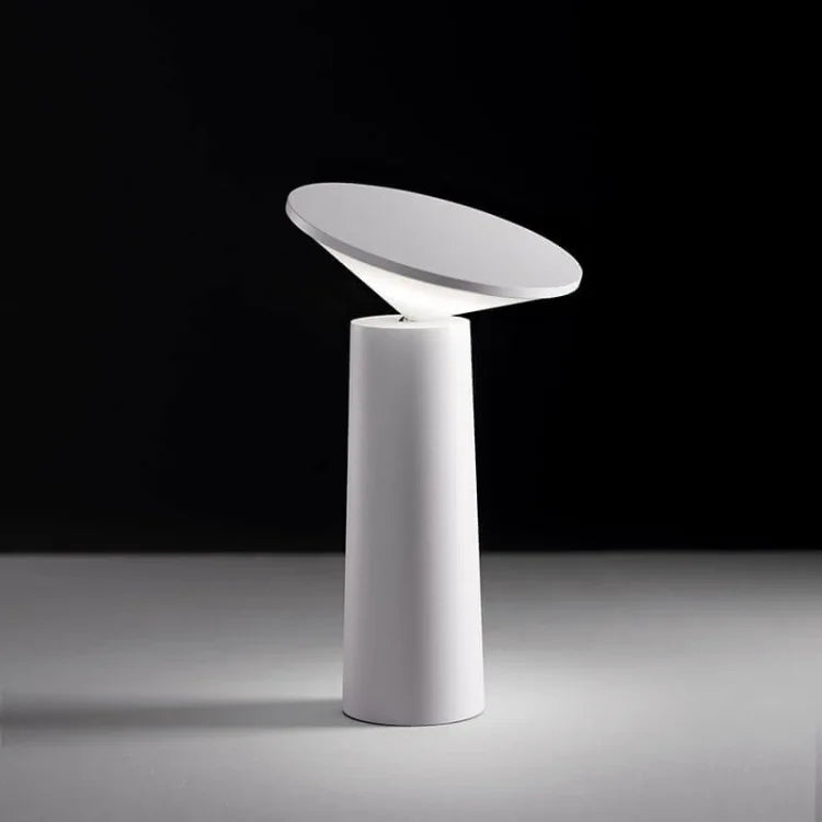 Modernes LED-Tischlampe mit Dimmfunktion, Rotation und integriertem Akku