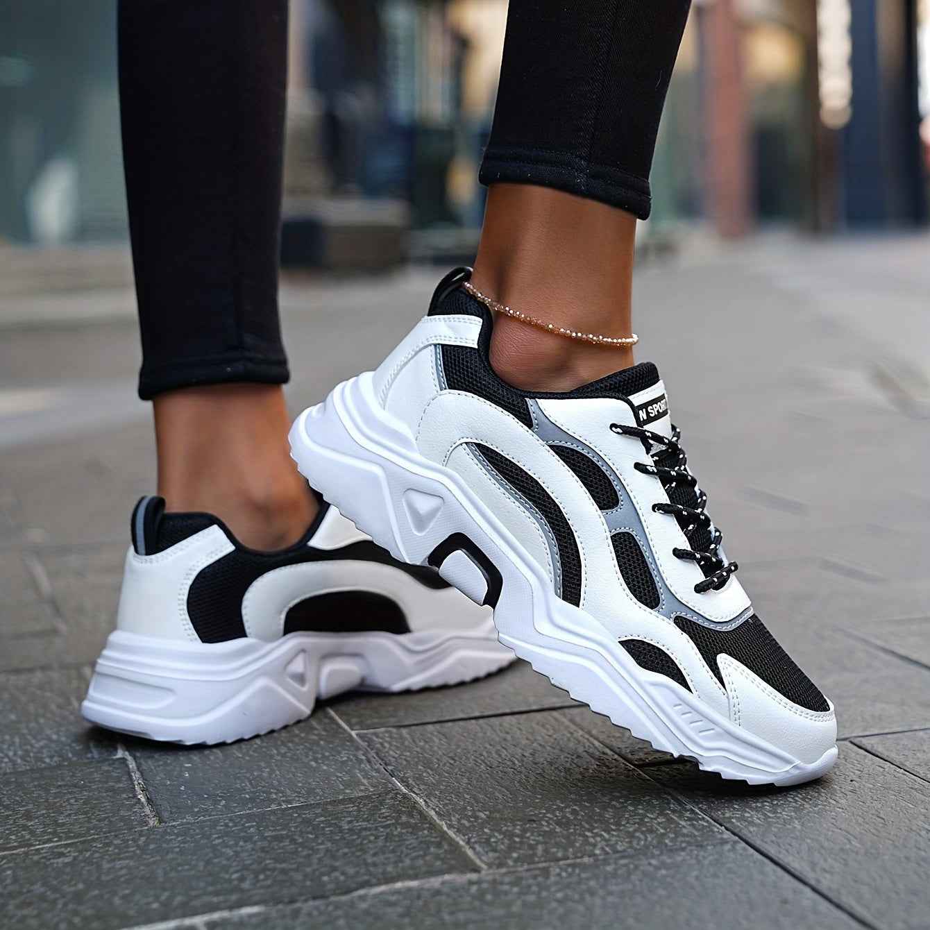 Thalia – Trendy Platform Chunky Sneakers