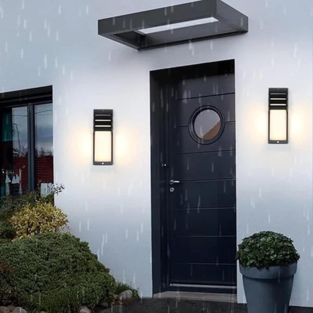 Zymor – Moderne Außenwandleuchte mit empfindlichem Bewegungsmelder für energieeffiziente Außenbeleuchtung