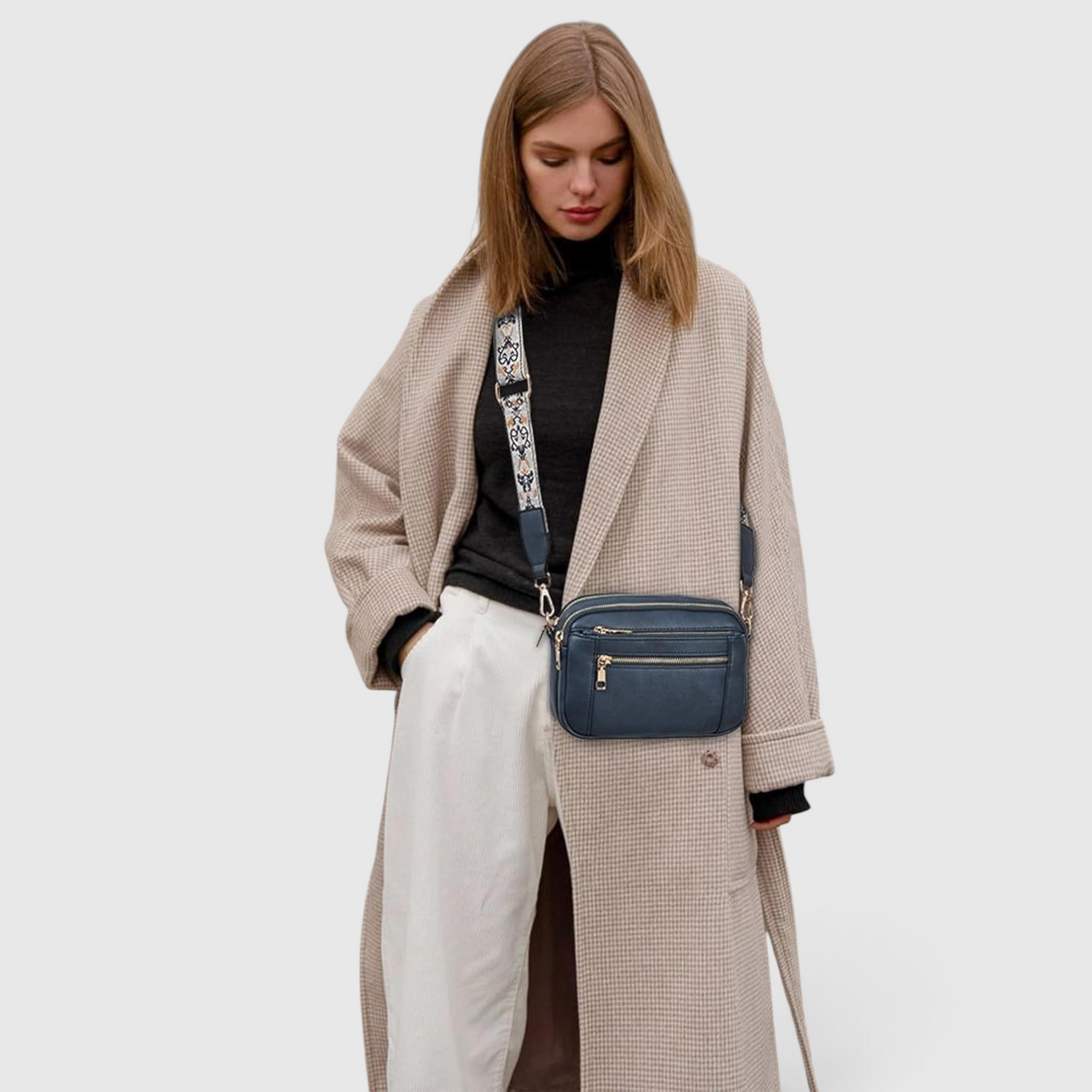 Damen Casual Crossbody-Tasche - Alltags-Umhängetasche