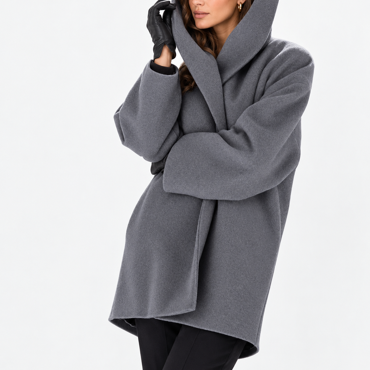 Women's elegant gabardine for winter