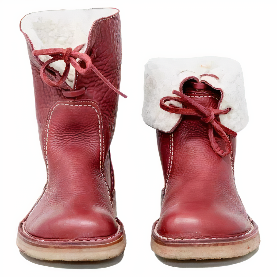 Schicke lässige Damen-Lederstiefel (wadenhoch) für Stil und Komfort im Alltag