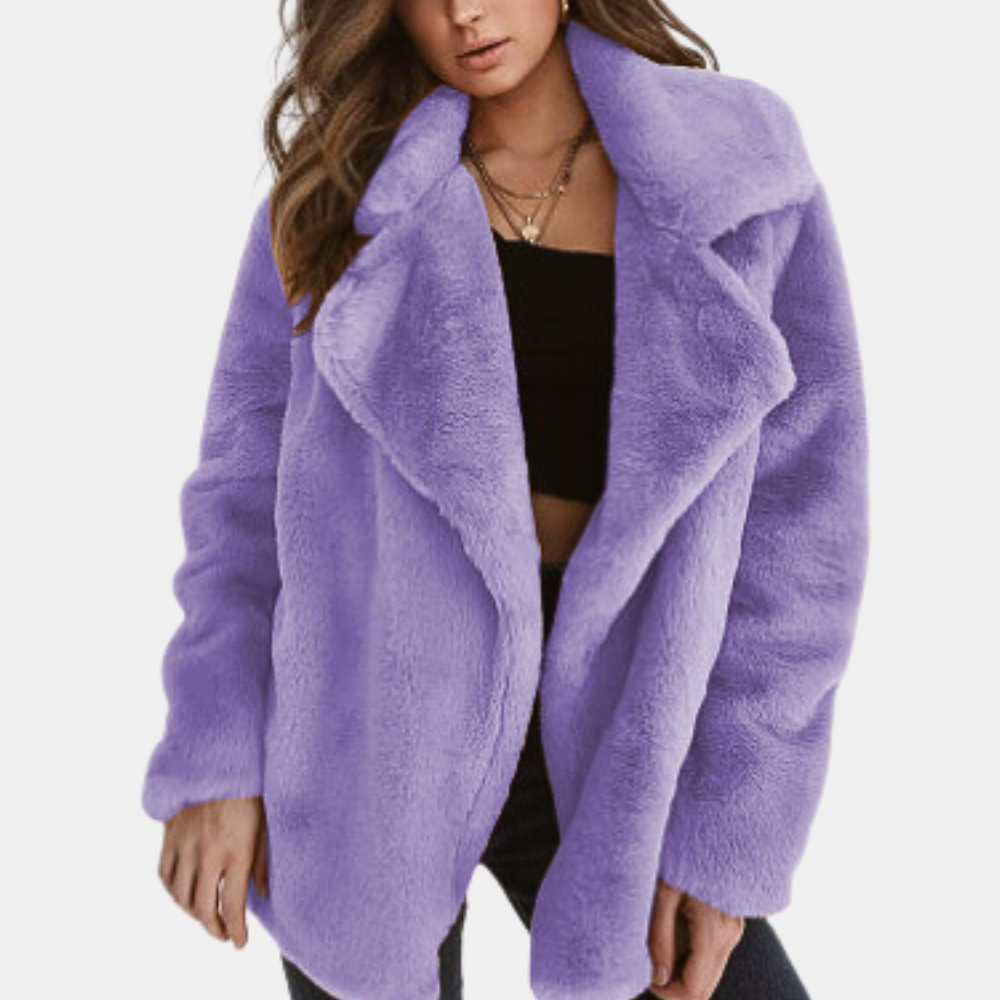 Eleganter und gemütlicher Damen-Wintermantel für einen stilvollen saisonalen Look