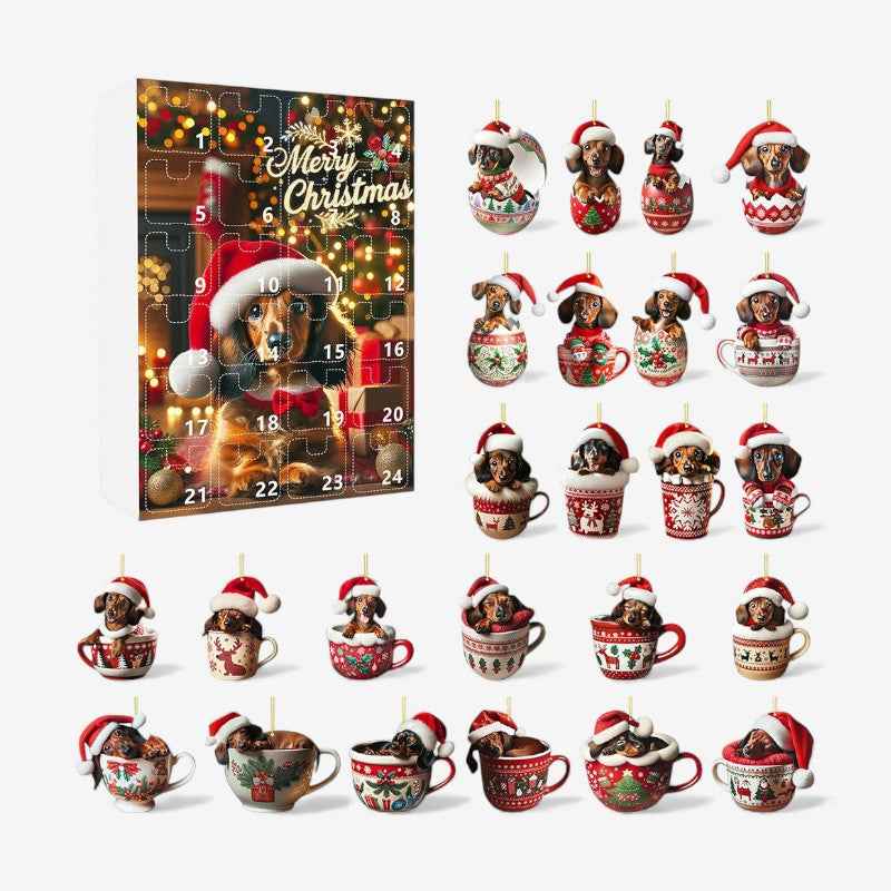 PupFest - Lustige Dackel Adventskalender perfekt für Hundehalter