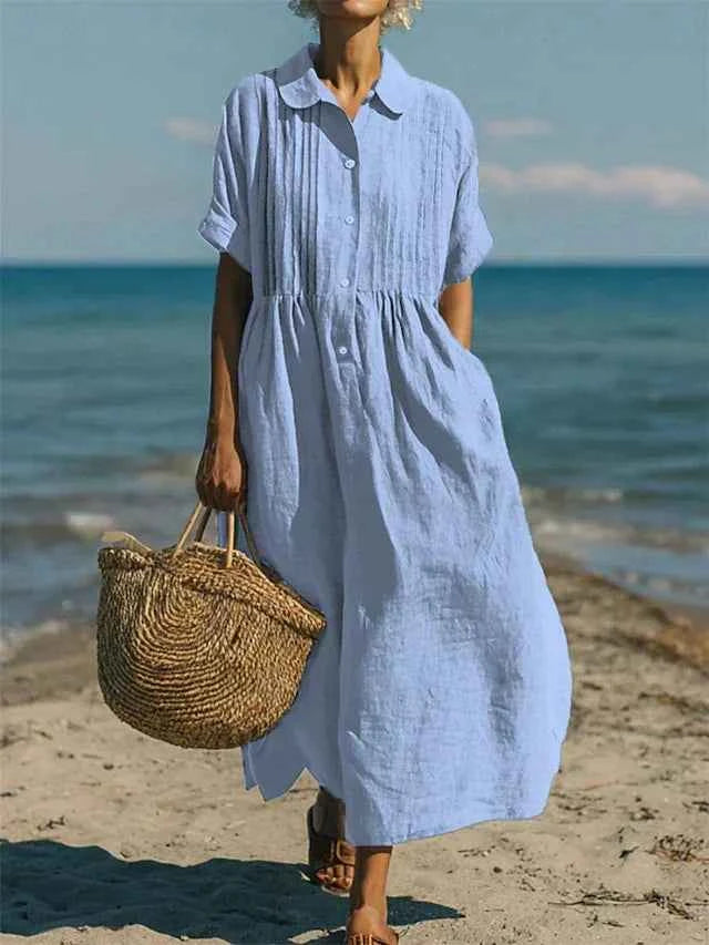 Alice | Hemdkleid mit Knöpfen