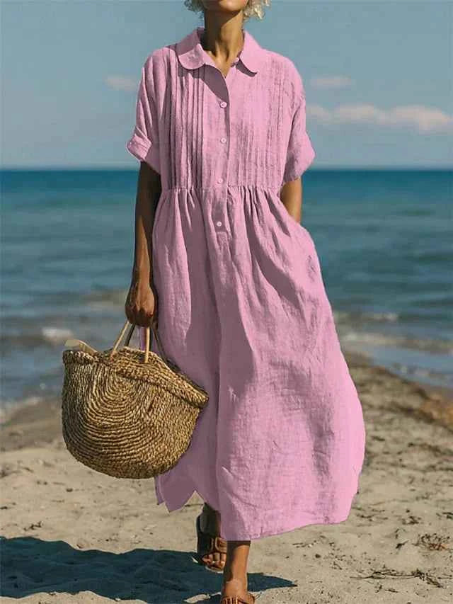 Alice | Hemdkleid mit Knöpfen