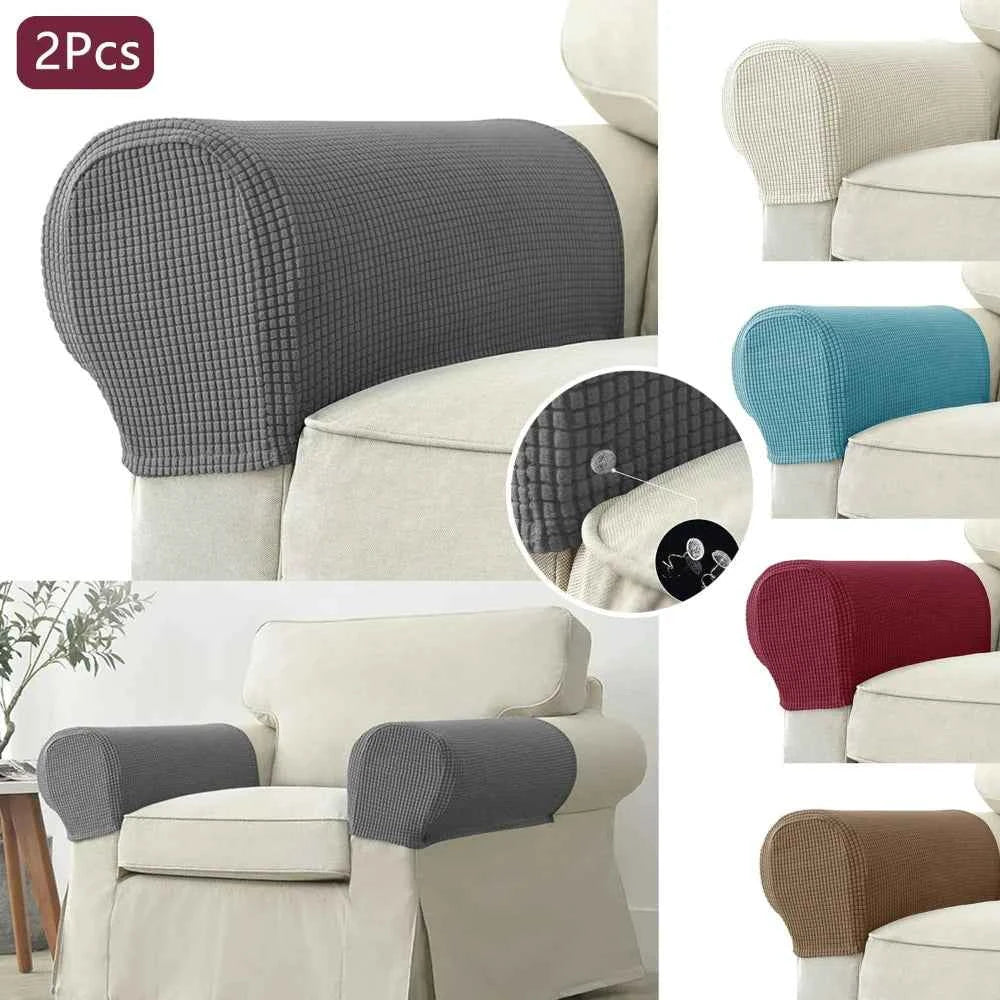 ArmoraFit - Wasserdichter Stretch-Armlehnenbezug im praktischen 2-Teilig-Set