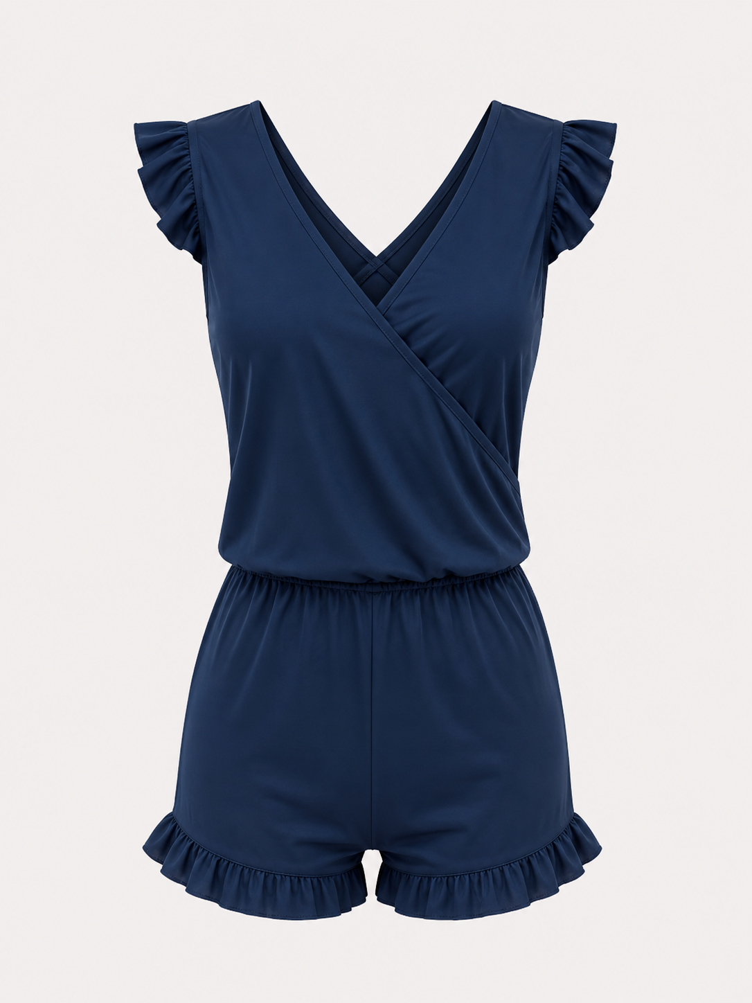 Maillot de bain à volants avec soutien-gorge