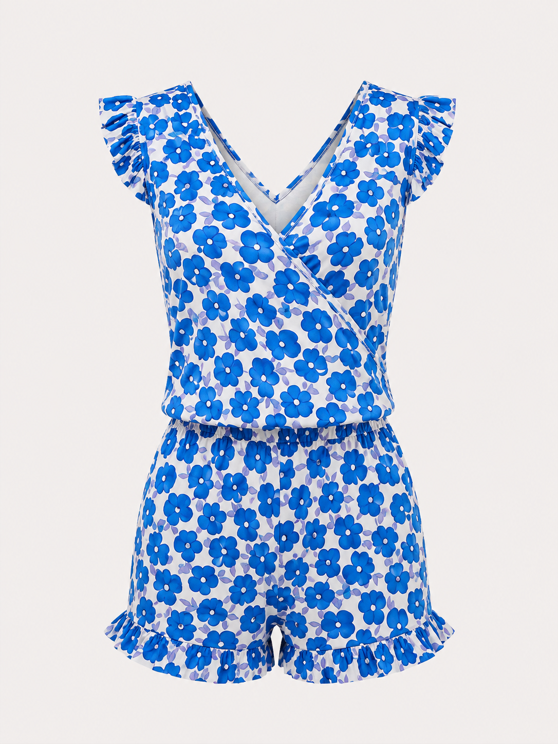 Maillot de bain à volants avec soutien-gorge