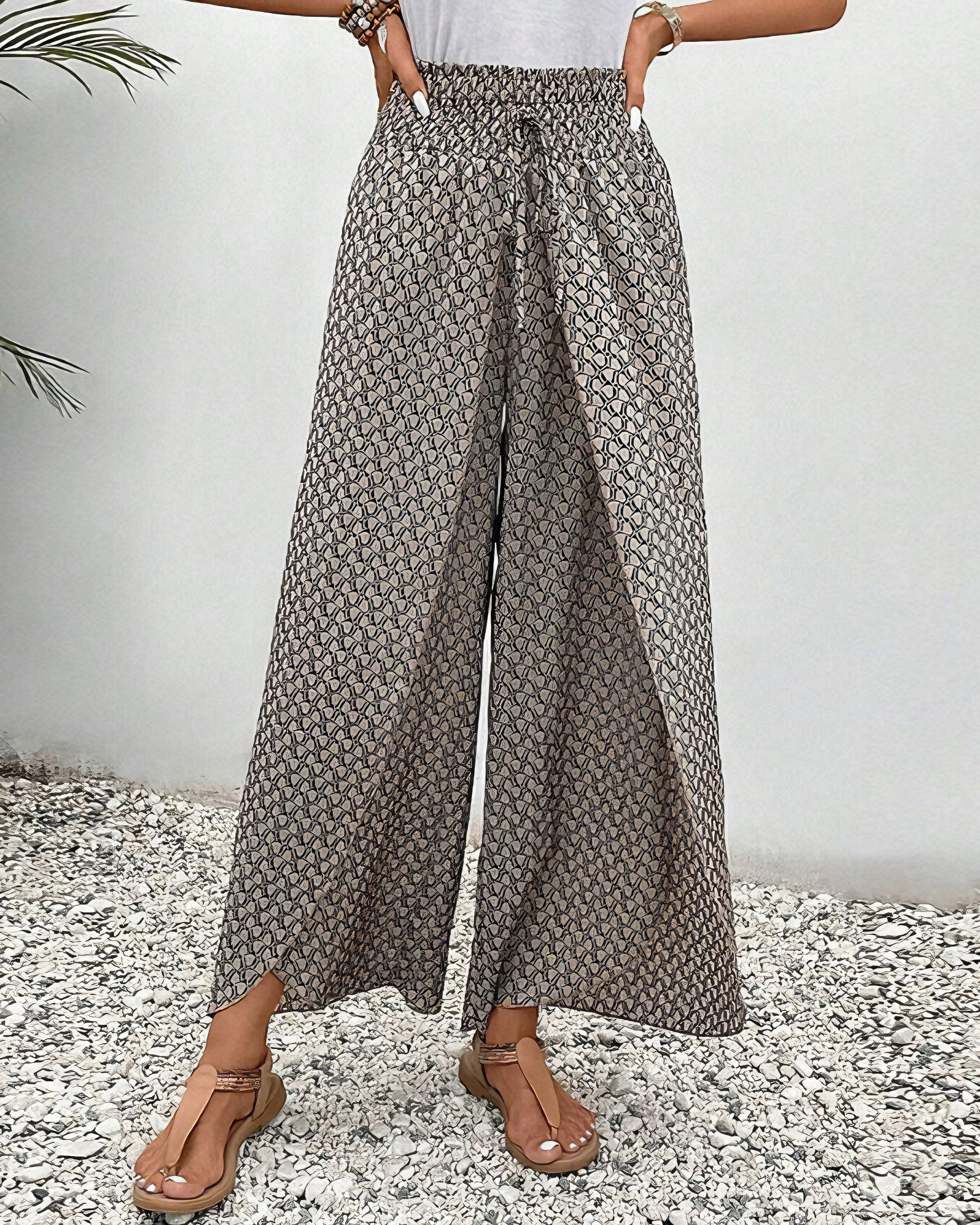 Bequeme Weite Damenhose für Stil und Komfort