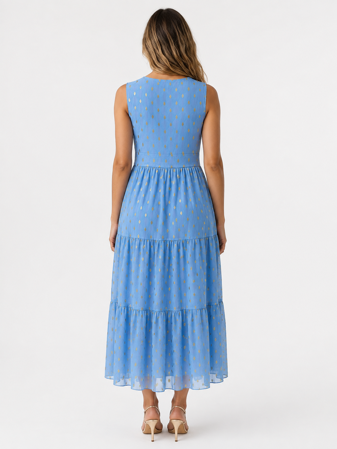 Robe maxi bohème pour femme